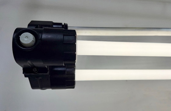 Image 1 of Lampada tubolare grigia industriale di Elektrosvit, anni '70