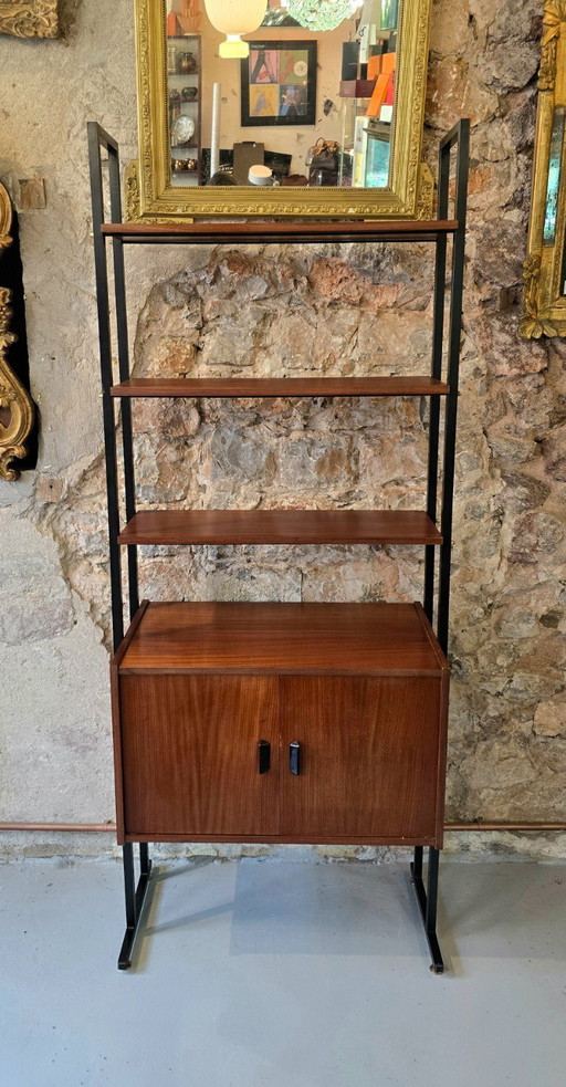 Vintage modernist bookcase / shelf (50s-60s)