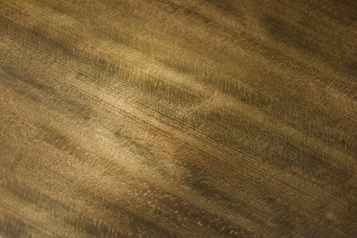 Vintage Rare Mid-Century Scandinavian Modern Brown Oak Coffee Table by Karl-Erik Ekselius for JOC Vetlanda, 1960s 