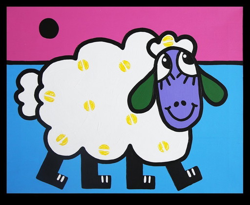 Basdera, Franz - Sheep - Giclee on Hahnemühle - signed by hand