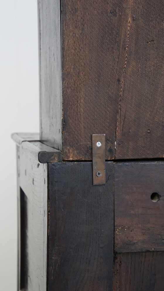 Image 1 of Antique English buffet/ bookcase from early 19th century