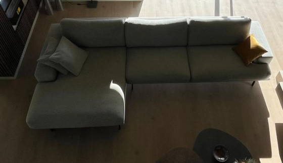 Image 1 of Sofá modular de diseño gris claro de 4 plazas Vicenzo Matisse