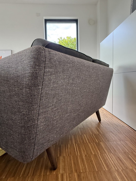 Image 1 of Divano Fredericia Borge Mogensen BM No1 a 2 posti, grigio scuro, come nuovo