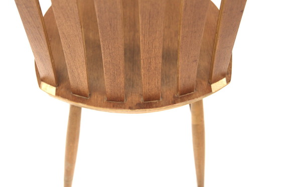 Image 1 of Set aus 4 Teakholzstühlen, Jan Hallberg, Edsbyverken, Schweden, 1960