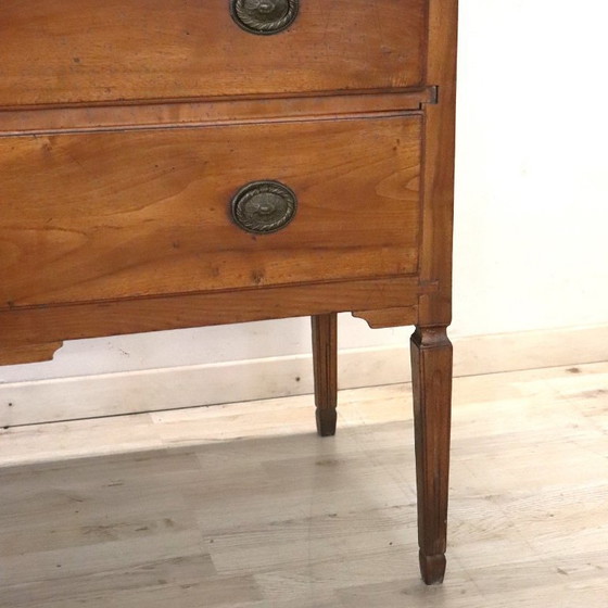 Image 1 of Commode ancienne de l'époque Louis XVI, Italie, XVIIIe siècle