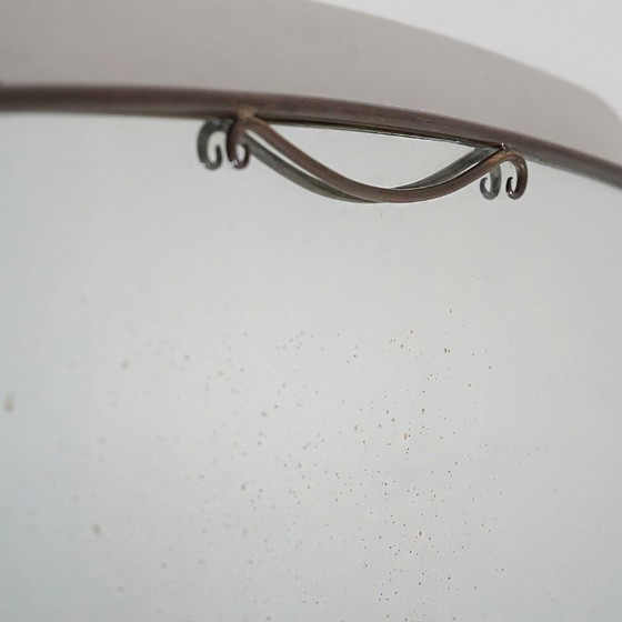 Wandspiegel mit Messingrahmen, 1950er Jahre – Glass (photo 7 of 12)