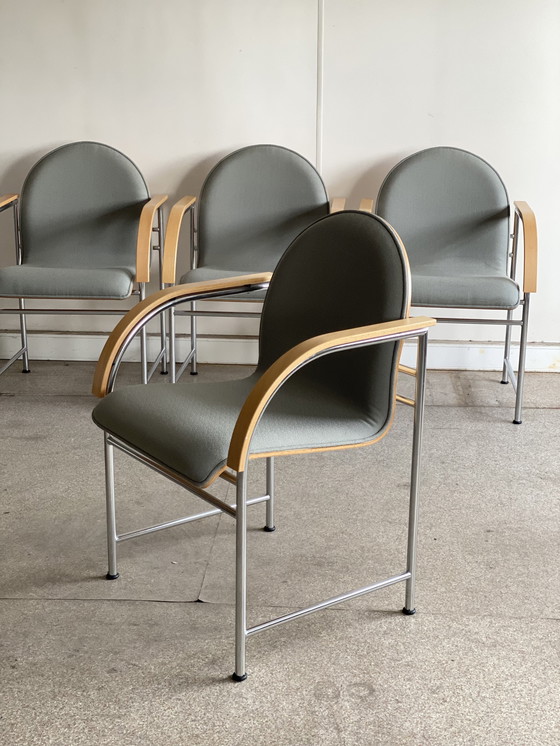 Image 1 of 4x sedie da pranzo Arco