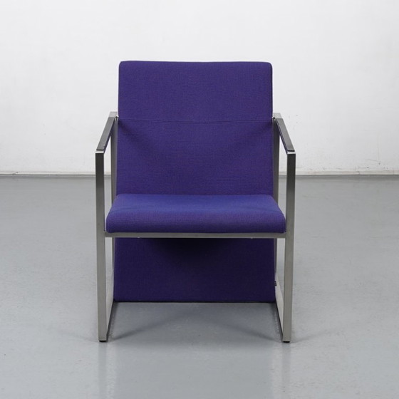 Image 1 of 2x Arco Spine armchair, purple