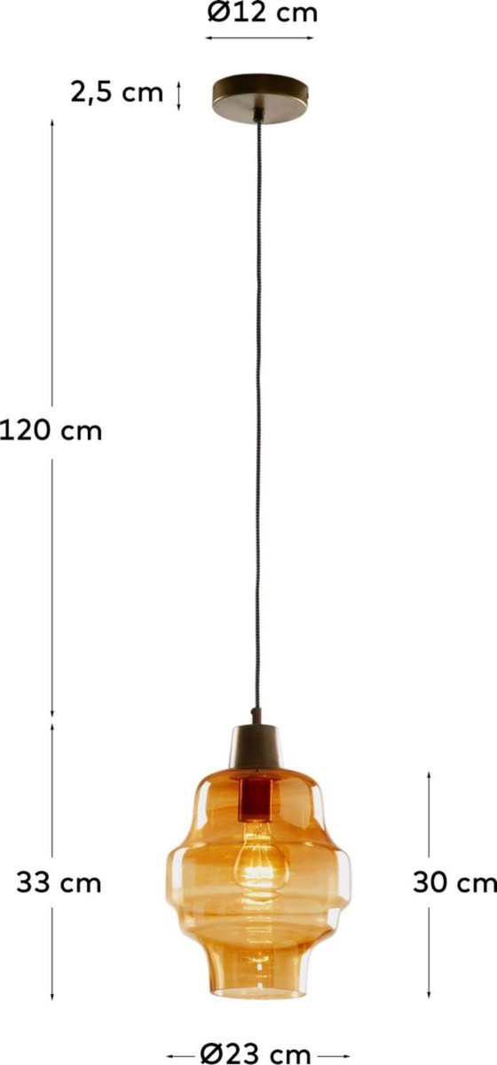 Image 1 of kave home clemen covell lámpara colgante cristal