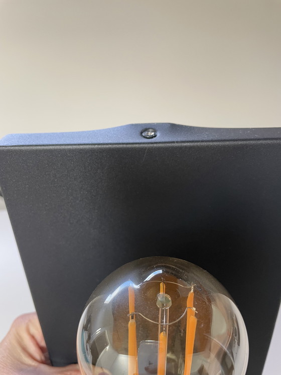 Image 1 of 2 black wall lamps industrial hotel chic