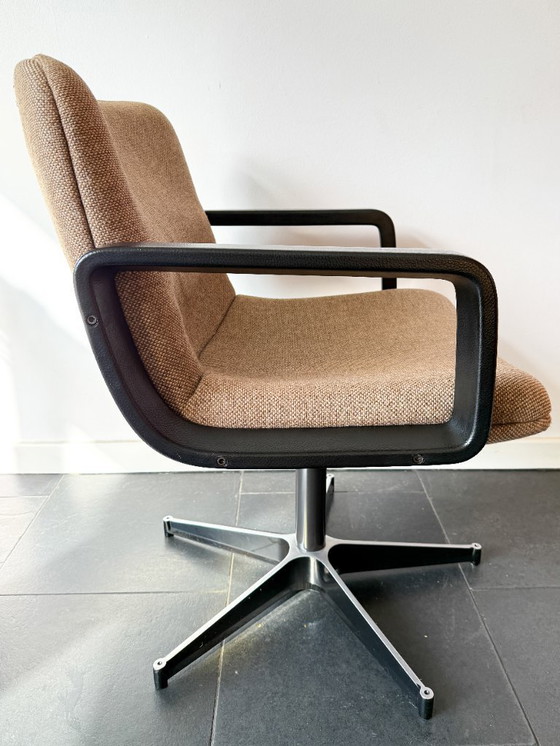 Image 1 of Gispen Vintage Armchair / Office chair - Dutch Design - Excellent état - Mid Century - Swivel