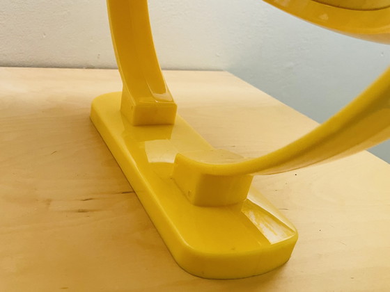 Image 1 of Specchio da salotto ingranditore girevole bifacciale in stile moderno di metà secolo