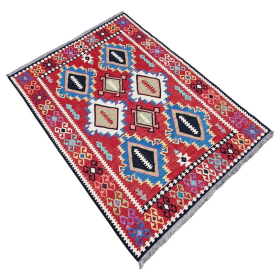 Handwoven Maimana Kilim Rug | Traditional Wool Flatweave | 150 × 203 cm (59 × 80 in) – Rugs & carpets (photo 3 of 7)
