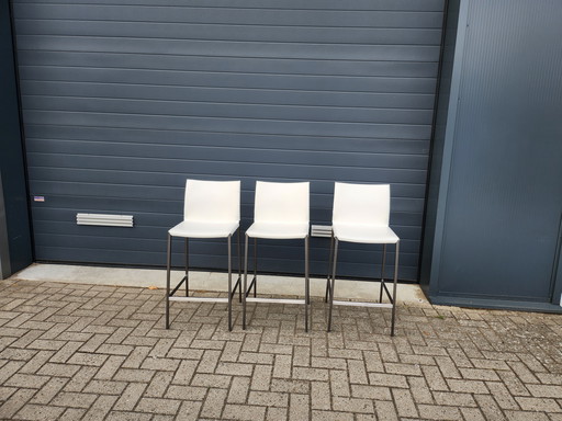 Zanotta Lia bar stools / bar chair 3x