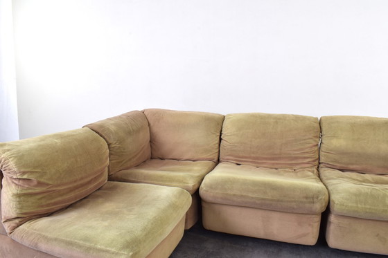 Image 1 of Mid-Century Modular Corner Sofa by Rolf Benz, 1970s.