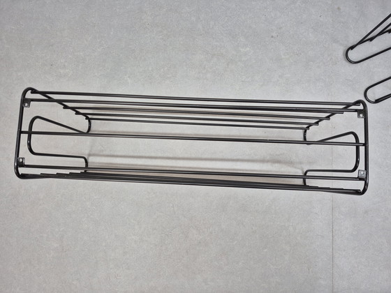 Image 1 of Vintage IKEA Van schoenenrek/kapstok draadstaal. Per stuk: