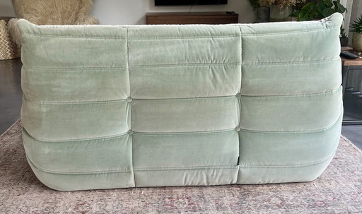 Togo Ligne Roset 2 zits+poef