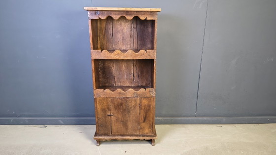 Rustikaler Volkskunst-Travail-Populaire-Schrank, Frankreich, 19. Jahrhundert – Schränke, Wood (photo 11 of 12)