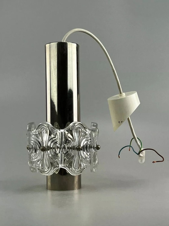 Image 1 of 60s 70s lamp lamp glass ceiling lamp hanging lamp space age design
