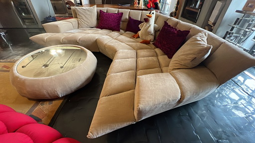 Bretz Sofa Cloud 7 neu bezogen perfekter Zustand inkl. Tisch