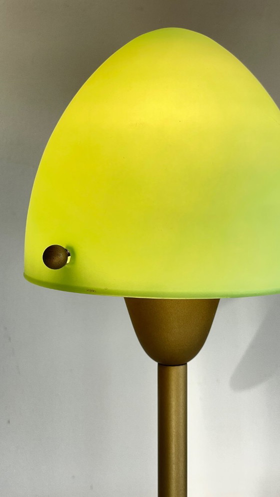 Image 1 of LAMPE SCE Verre Opalin VINTAGE