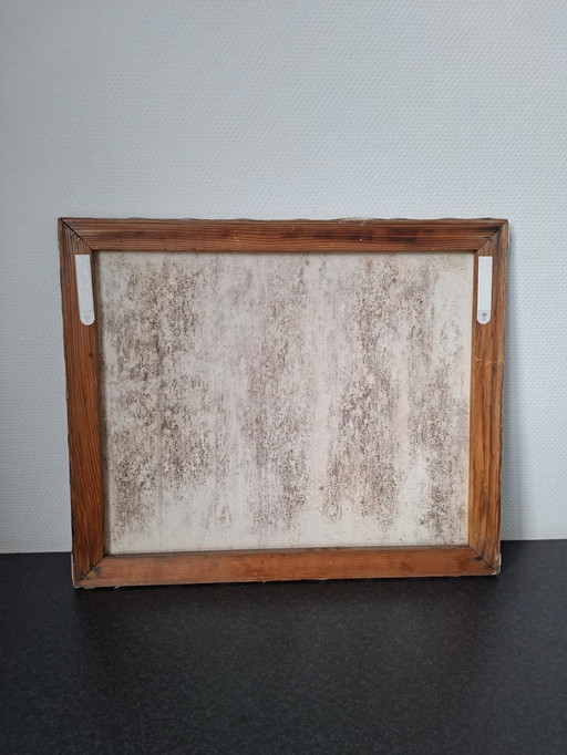 Impressionistisches Gemälde auf Keilrahmen, Öl auf Leinwand.