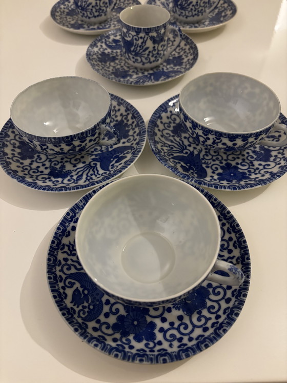 Image 1 of Service de table japonais vintage Phoenix, 12 pièces