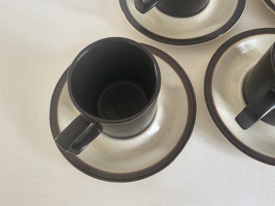 Image 1 of 6 tazze e piattini vintage, Doverstore Staffordshire, Inghilterra