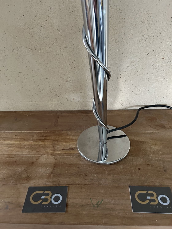 Image 1 of Lampada da tavolo Terzani Dyons - Argento con specchio regolabile