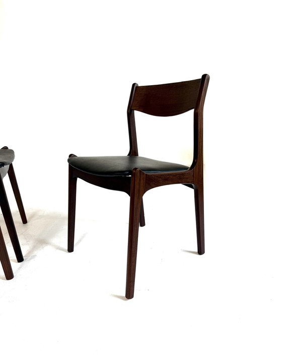 Image 1 of Set di 6 sedie danesi vintage anni '60