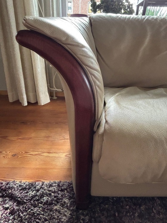 Image 1 of Ekornes leren bank 