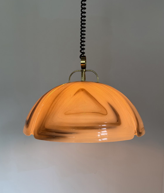 Image 1 of Vintage XL Pendant Lamp, Cristallux '70