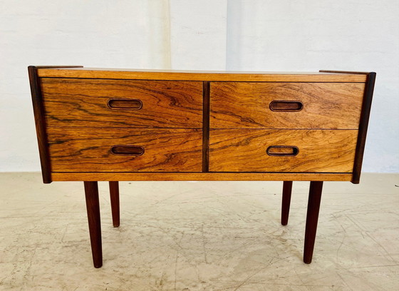 Image 1 of Vintage Danish Mid-Century Rosewood Chest of Drawers, 1960s