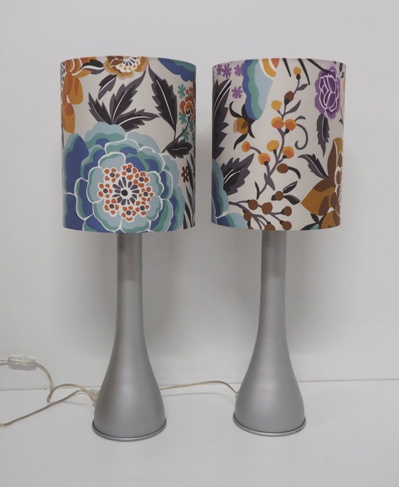 Image 1 of Set di lampade da tavolo minimaliste/tessuto Missoni