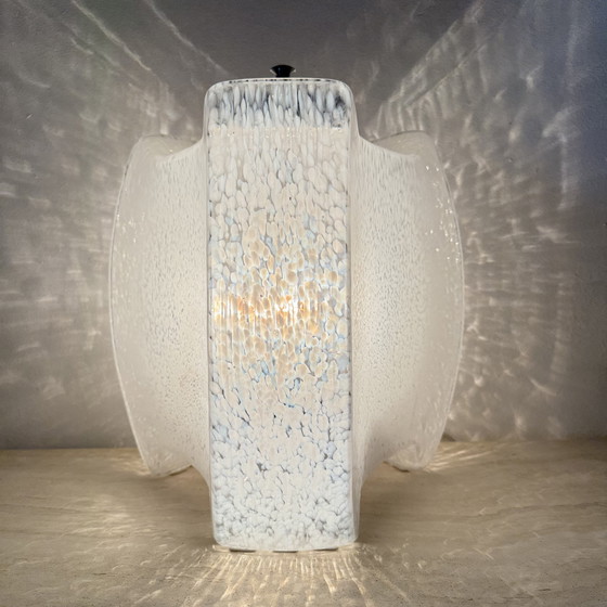 Image 1 of Lampadaire en verre italien de style Mid Century Carlo Nason pour Mazzega, années 1970