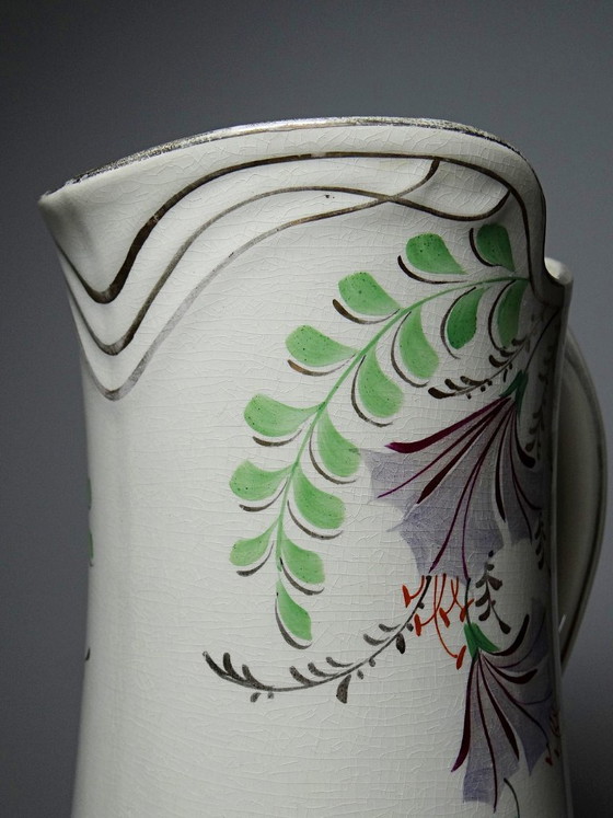 Image 1 of Large antique earthenware wash jug from Hamage Moulin des Loups