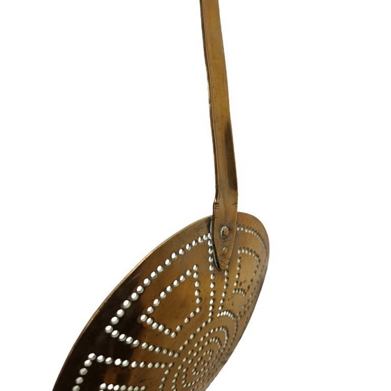 Image 1 of Antico skimmer olandese in ottone, XIX secolo