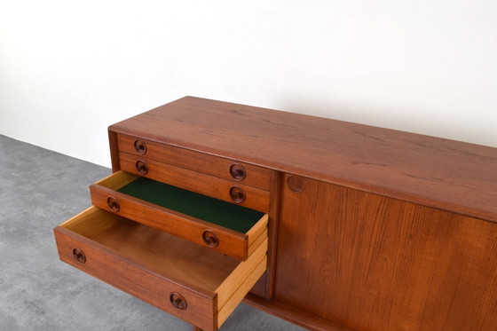 Image 1 of Mid-Century Noors teakhouten dressoir van Bruksbo, jaren 60.