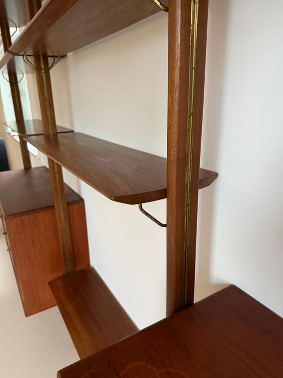 Modulaire wandunit van William Watting voor Fristho – Wandkast, Wood (photo 6 of 11)