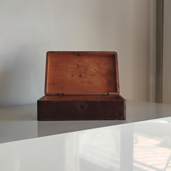 Image 1 of ANTIQUE WOODEN BOX - ART DECO