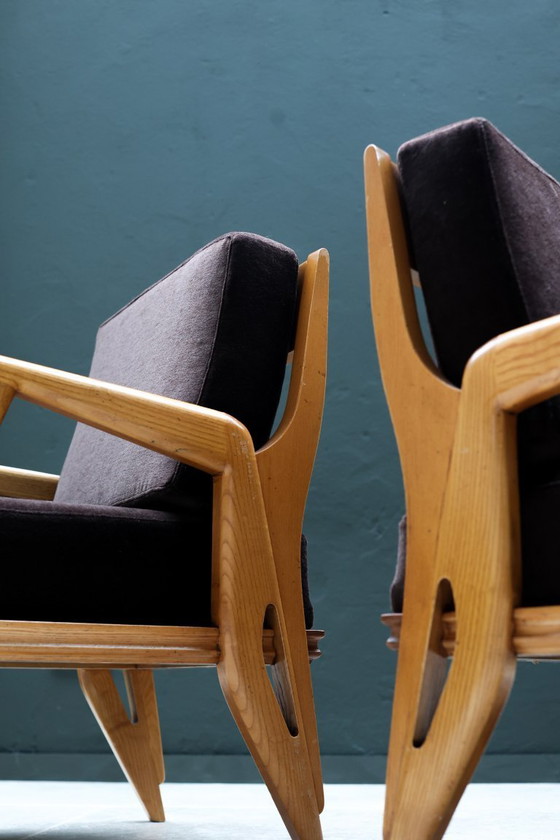 Image 1 of Set di due poltrone di FRANCO CAMPO & CARLO GRAFFI