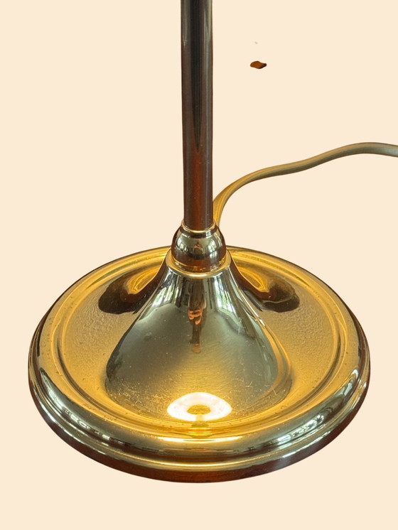 Image 1 of High-End English Classic Table Lamp | High-Gloss Brass | Heavy Quality | 1995