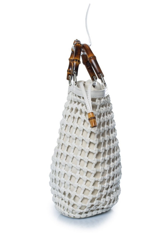 Bolso de mano mini de punto blanco de Gucci – Bolsos de mano, Calfskin, Leather (photo 7 of 12)