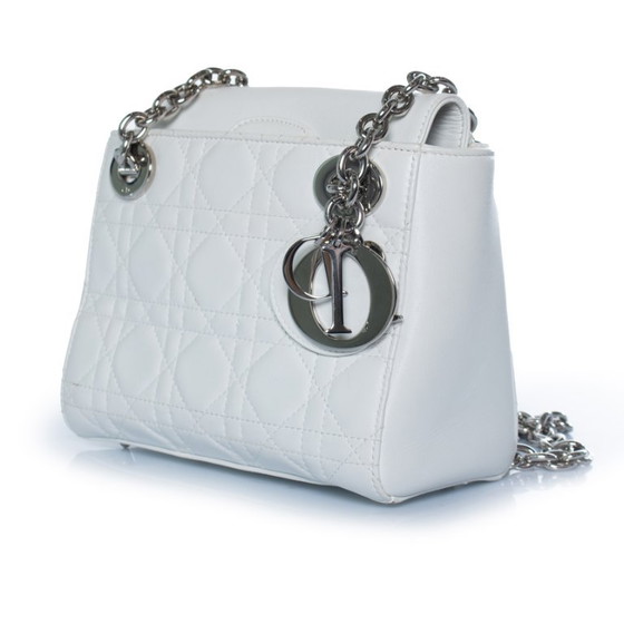 Christian Dior, Cannage Lady Double Chain Bag – Schoudertassen, Calfskin (photo 7 of 12)