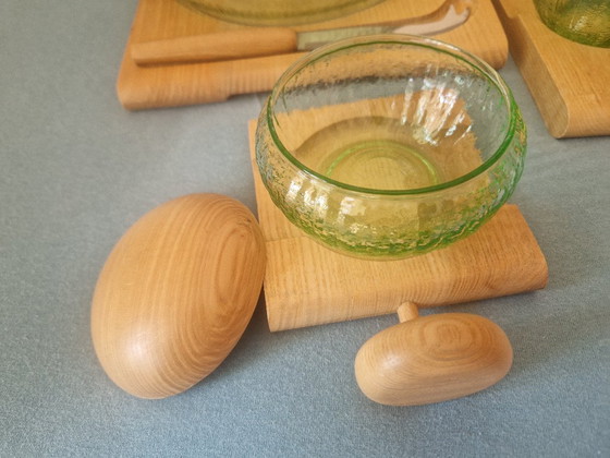 Image 1 of Artek – Alvar Aalto – Tischset – Holz und Glas