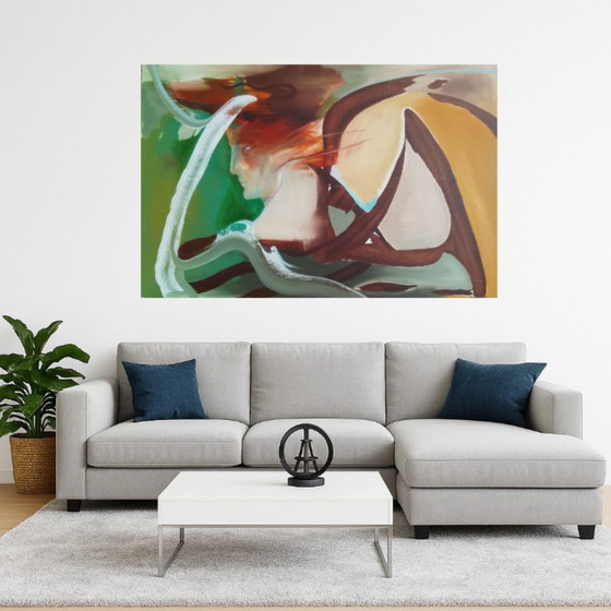 Acrylic painting #hermes 150x100cm – joart, Paintings & Drawings, Canvas (photo 13 of 15)
