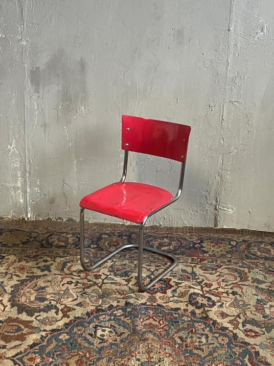 Image 1 of 1/2 Sillas voladizas Art Déco Bauhaus Kovona Mart Stam