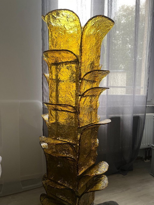 Lampadaire Cactus Carlo Nason – vloerlampen, Metal, Murano Glass