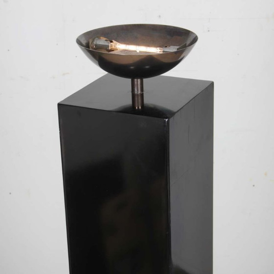 Image 1 of Lámpara de pie modelo 10582 de Michel Boyer para Verre Lumière, 1979