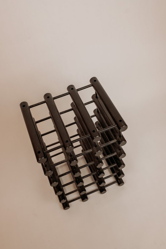 Image 1 of Vintage wijnrek van Richard Nissen voor Langaa Denmark